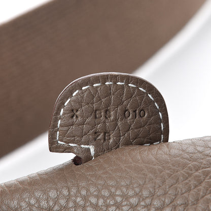 Hermes Taurillon Clemence Evelyne III PM Etoupe 7 of 10