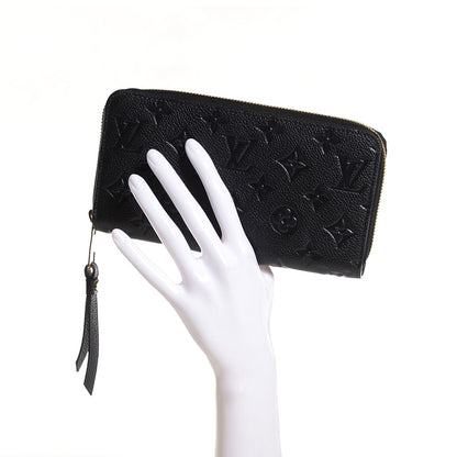 Louis Vuitton Empreinte Zippy Wallet Black 2 of 7