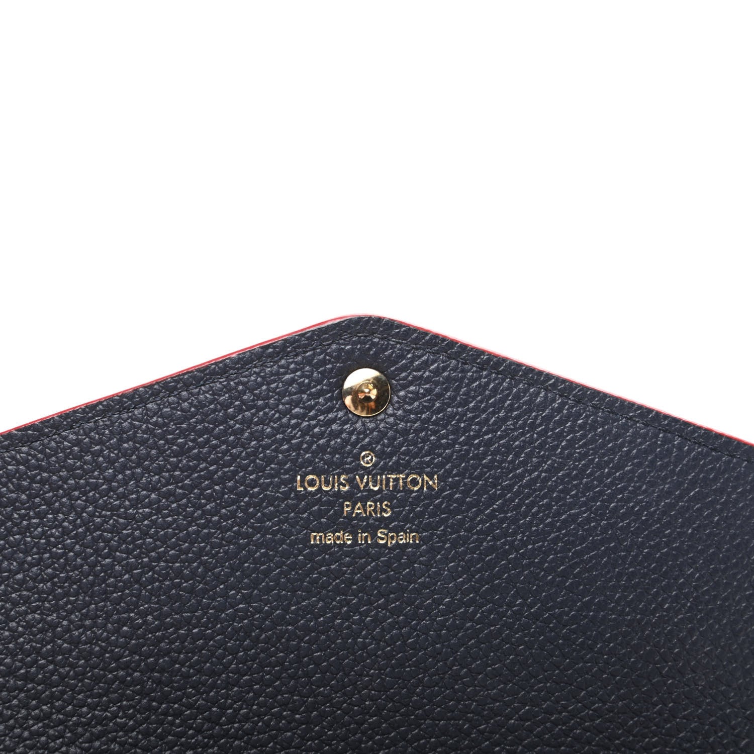 Louis Vuitton Empreinte Sarah Wallet NM Marine Rouge 6 of 9