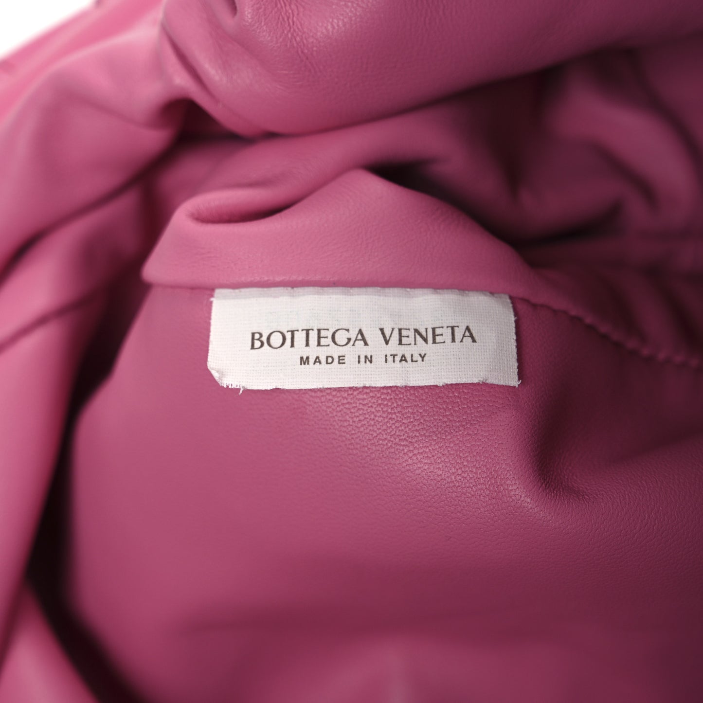 Nappa Maxi Intrecciato The Pouch Oversized Clutch Pink