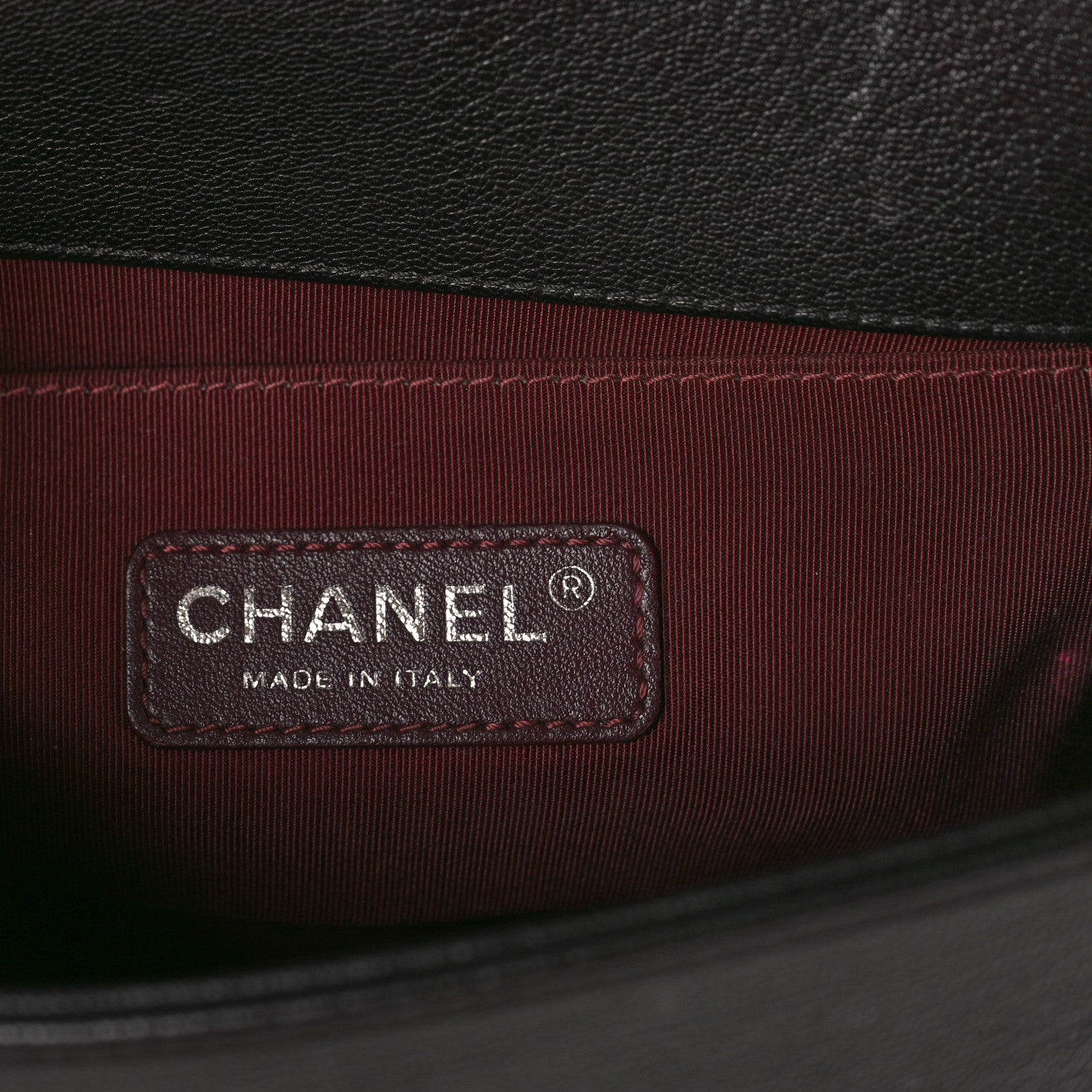 Chanel Goatskin Quilted Patent Small Duo Boy Flap Black 6 of 10