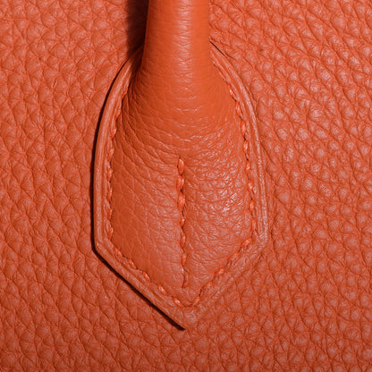 Hermes Togo Birkin 35 Orange 12 of 22