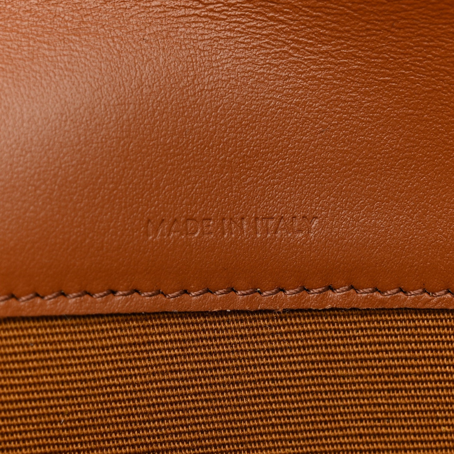 Triomphe Canvas Lambskin Wallet On Strap Tan
