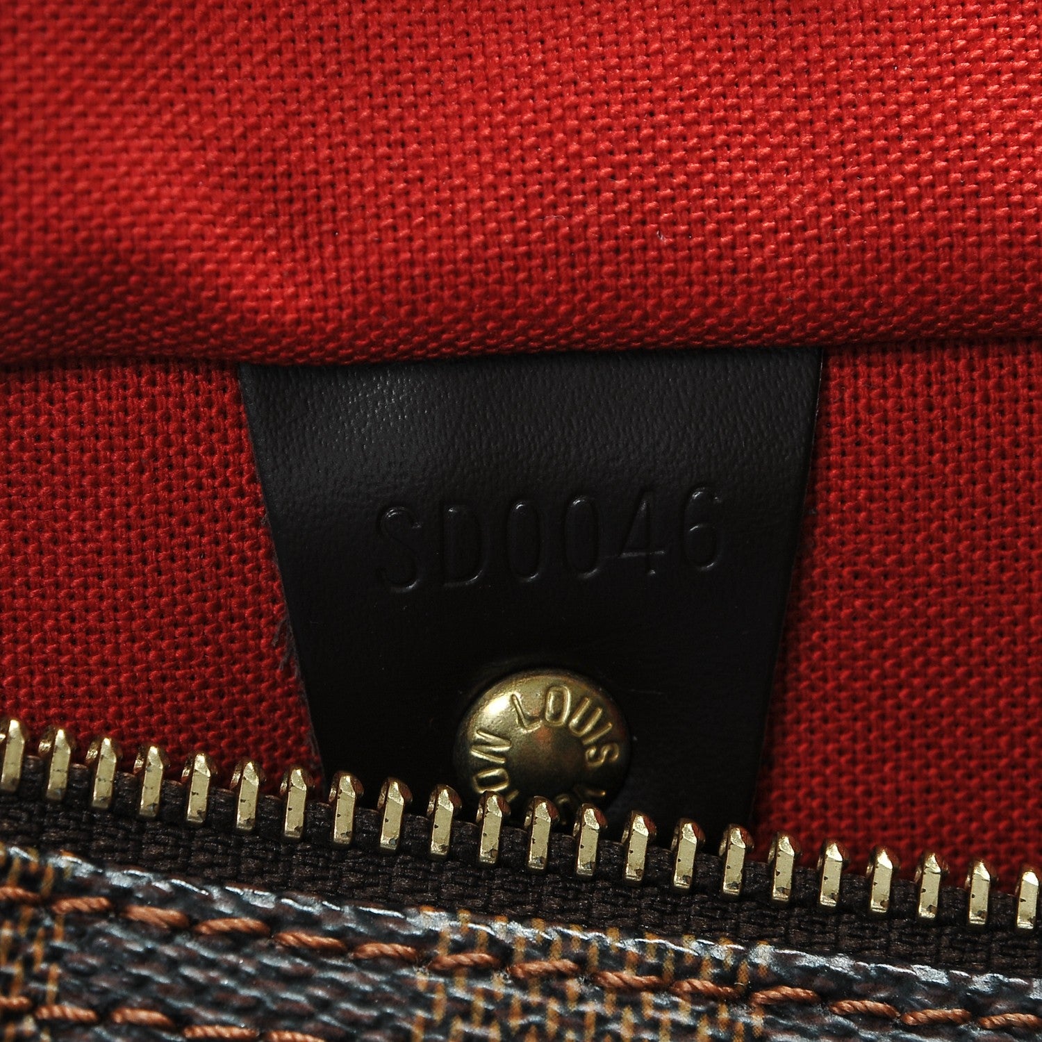 Louis Vuitton Damier Ebene Speedy 30 7 of 7