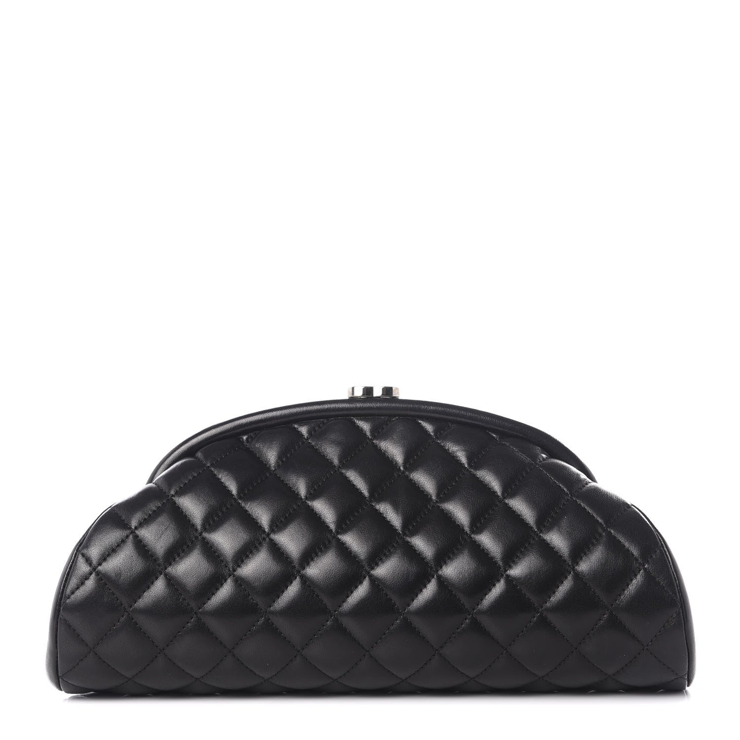 Chanel Lambskin Quilted Timeless Clutch Black 1 of 8