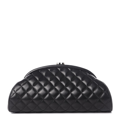 Chanel Lambskin Quilted Timeless Clutch Black 1 of 8