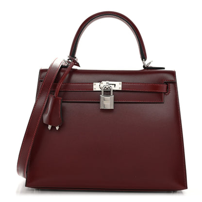Hermes Box Kelly Sellier 25 Rouge H 1 of 10