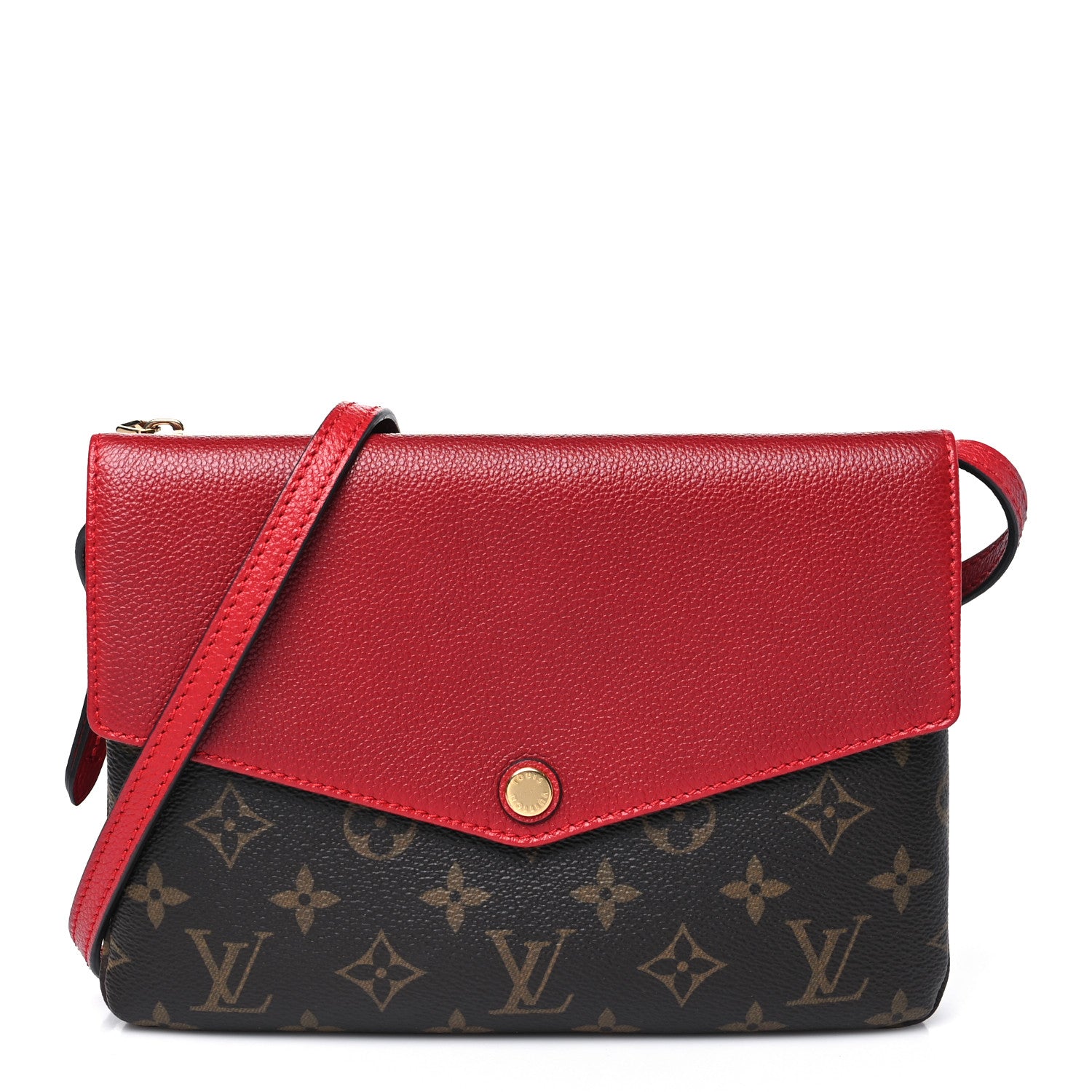 Louis Vuitton Monogram Twice Pochette Cherry 1 of 10