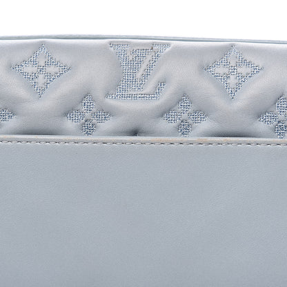 Louis Vuitton Lambskin Mama Broderie Pochette Blue 11 of 16