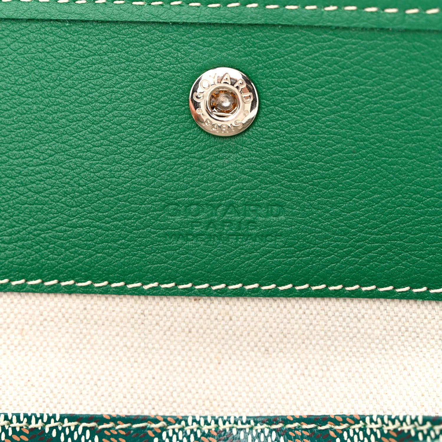 Goyard Goyardine Saint Louis PM Green 8 of 12