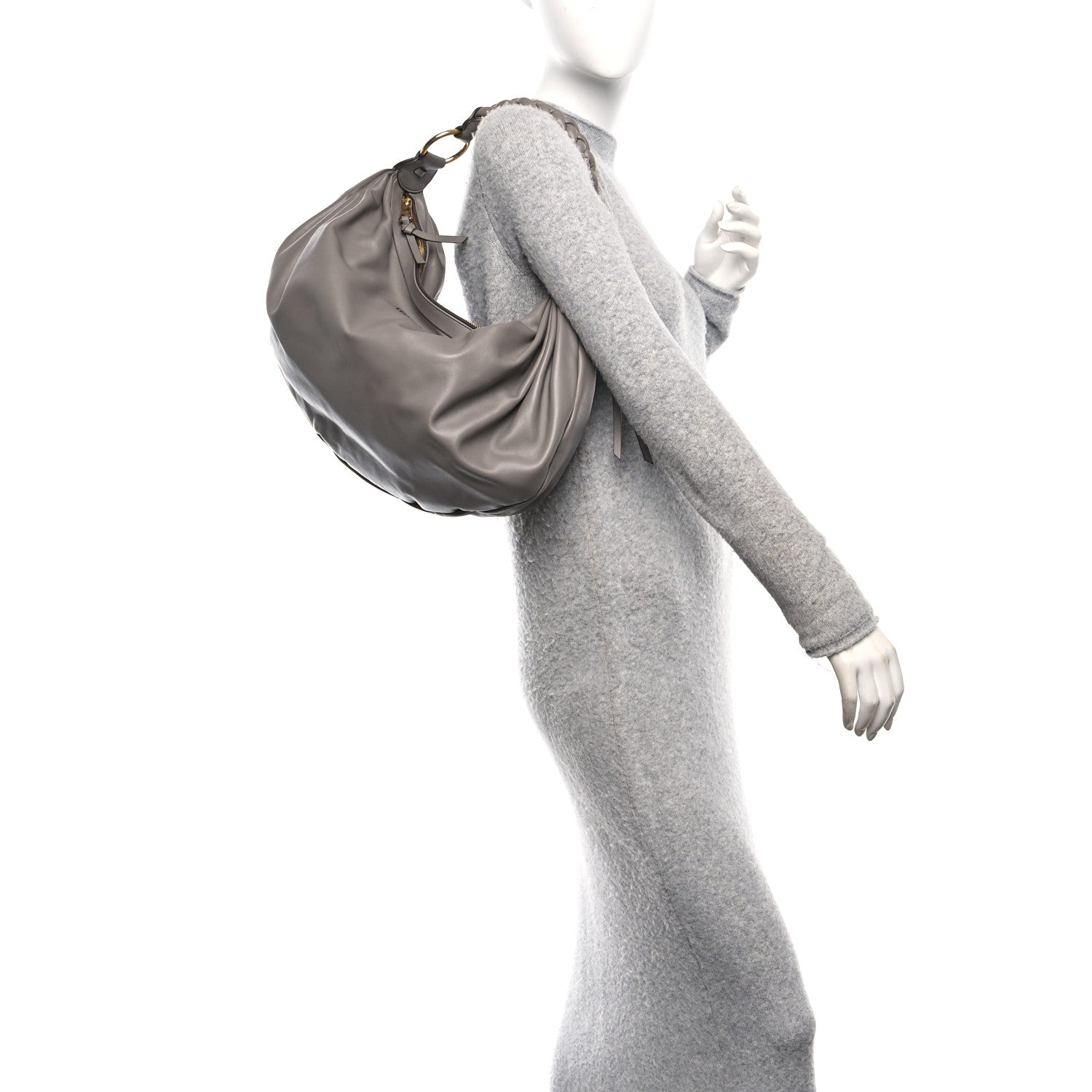 Miu Miu Vitello Softy Shoulder Bag Argilla 1776395 – FASHIONPHILE