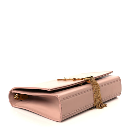 Saint Laurent Smooth Calfskin Medium Classic Monogram Kate Tassel Satchel Pink 4 of 11