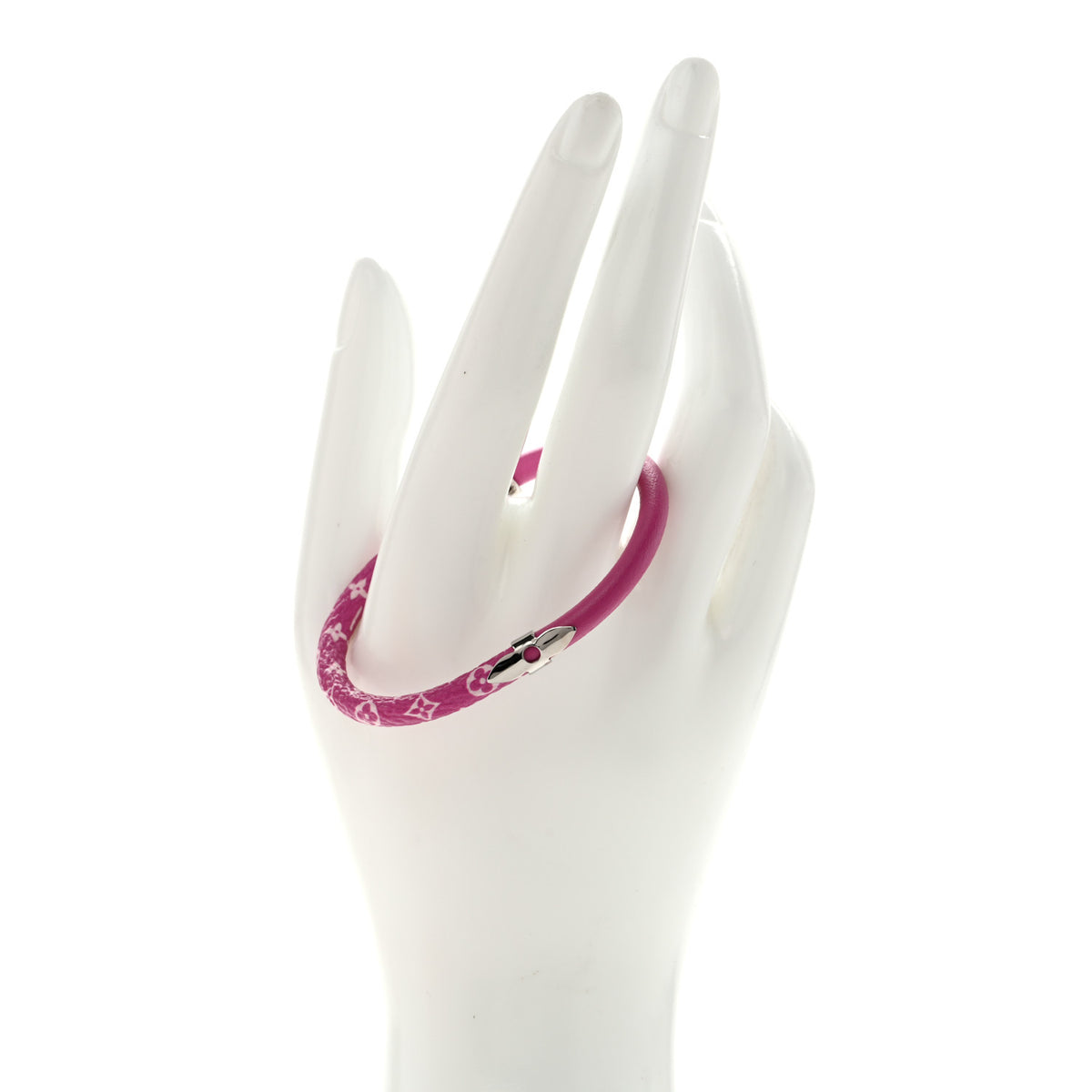 Louis Vuitton Monogram Escale Daily Confidential Bracelet 17 Fuchsia 2 of 6