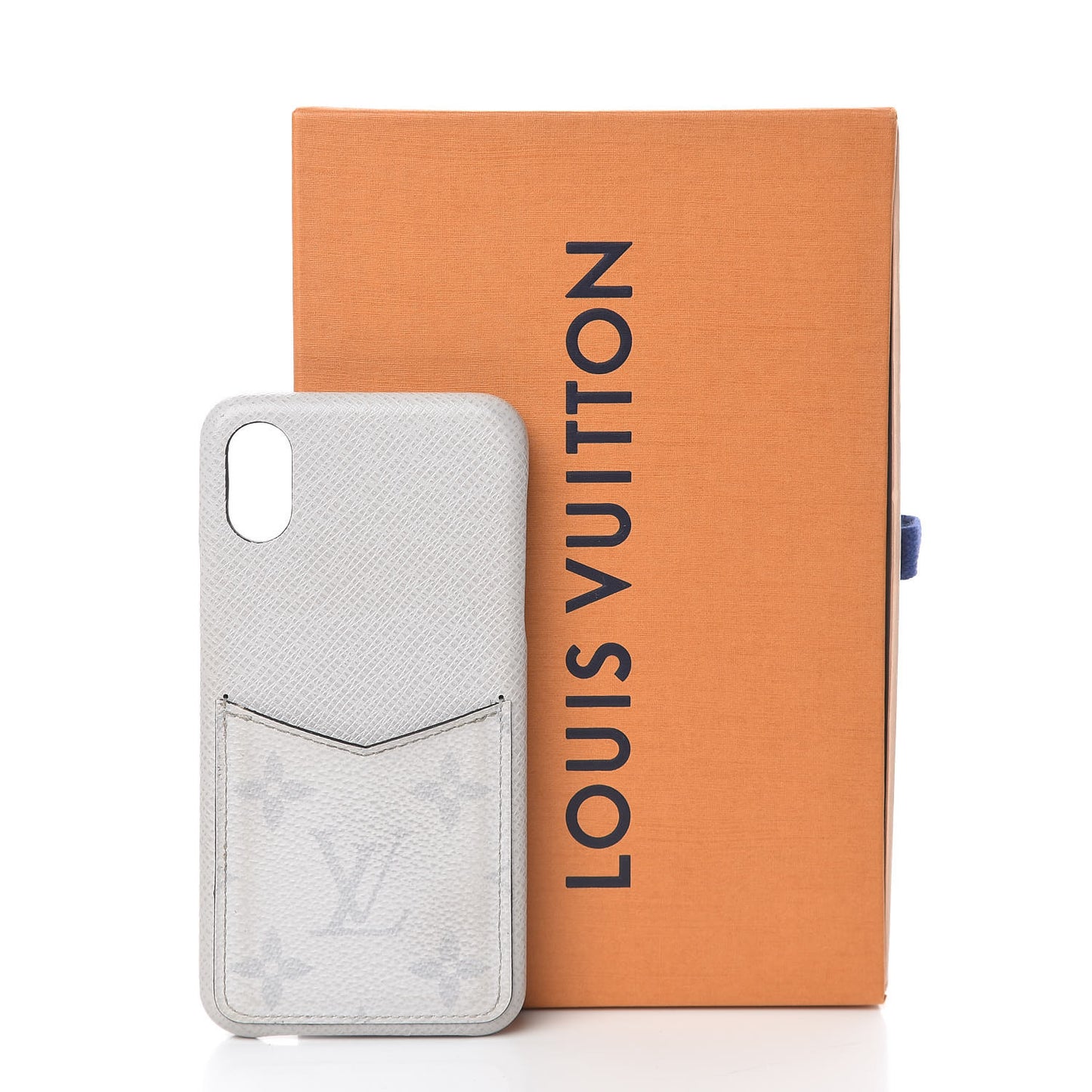 Monogram Taiga iPhone X/XS Bumper White