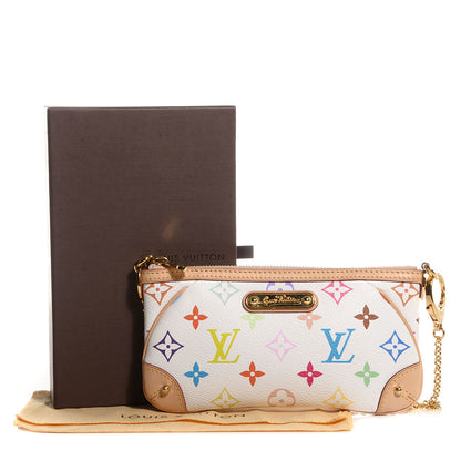 Louis Vuitton Monogram Multicolor Pochette Milla MM White 8 of 8