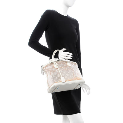 Louis Vuitton Monogram Transparence Lockit White 2 of 11