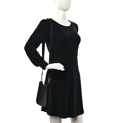 Hermes Taurillon Clemence Evelyne TPM Black 2 of 10