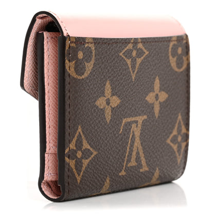 Louis Vuitton Monogram Zoe Wallet Rose Ballerine 3 of 9