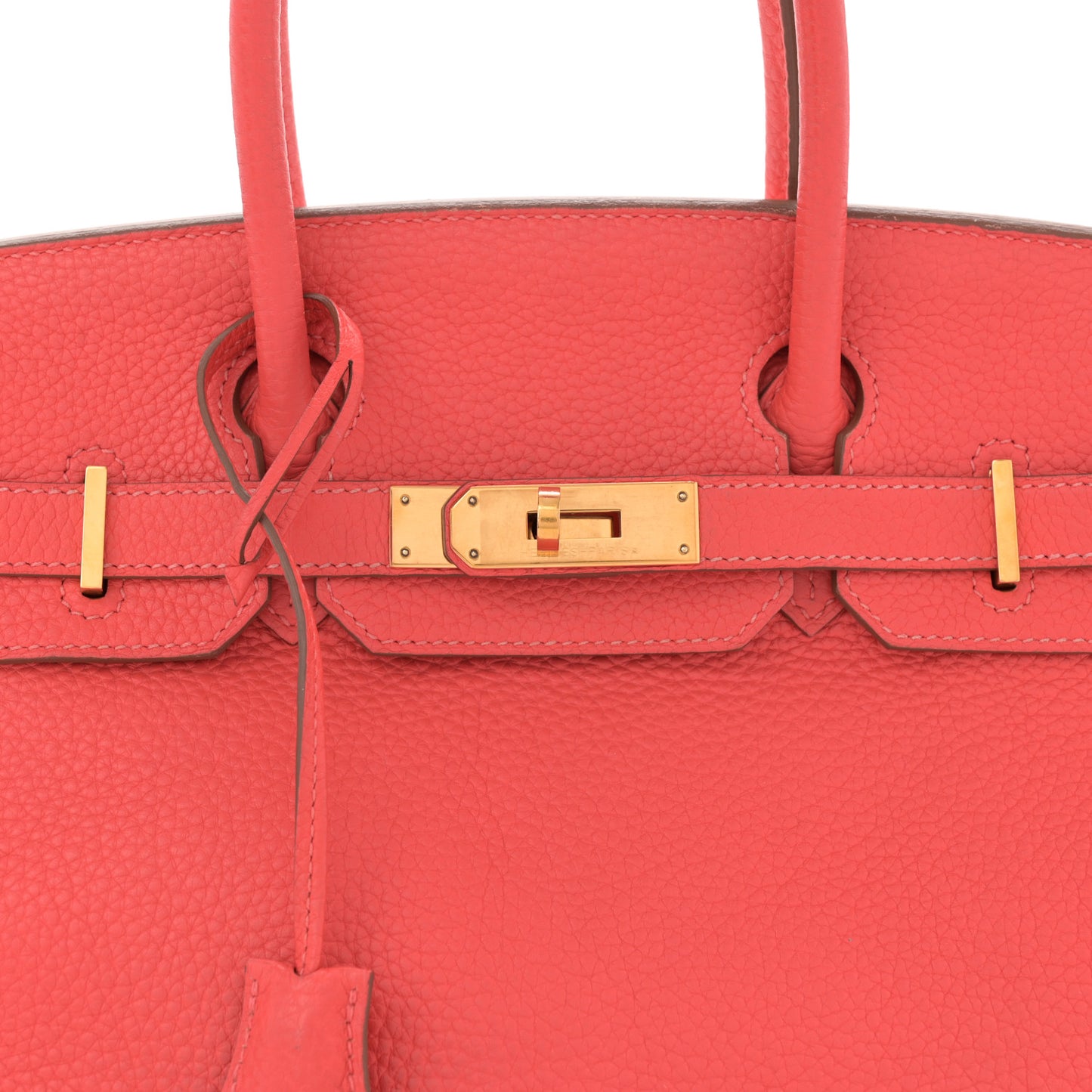Taurillon Clemence Birkin 30 Rose Jaipur