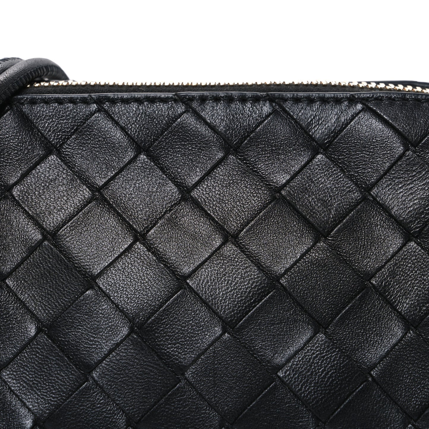 Nappa Intrecciato Concert Pouch Black