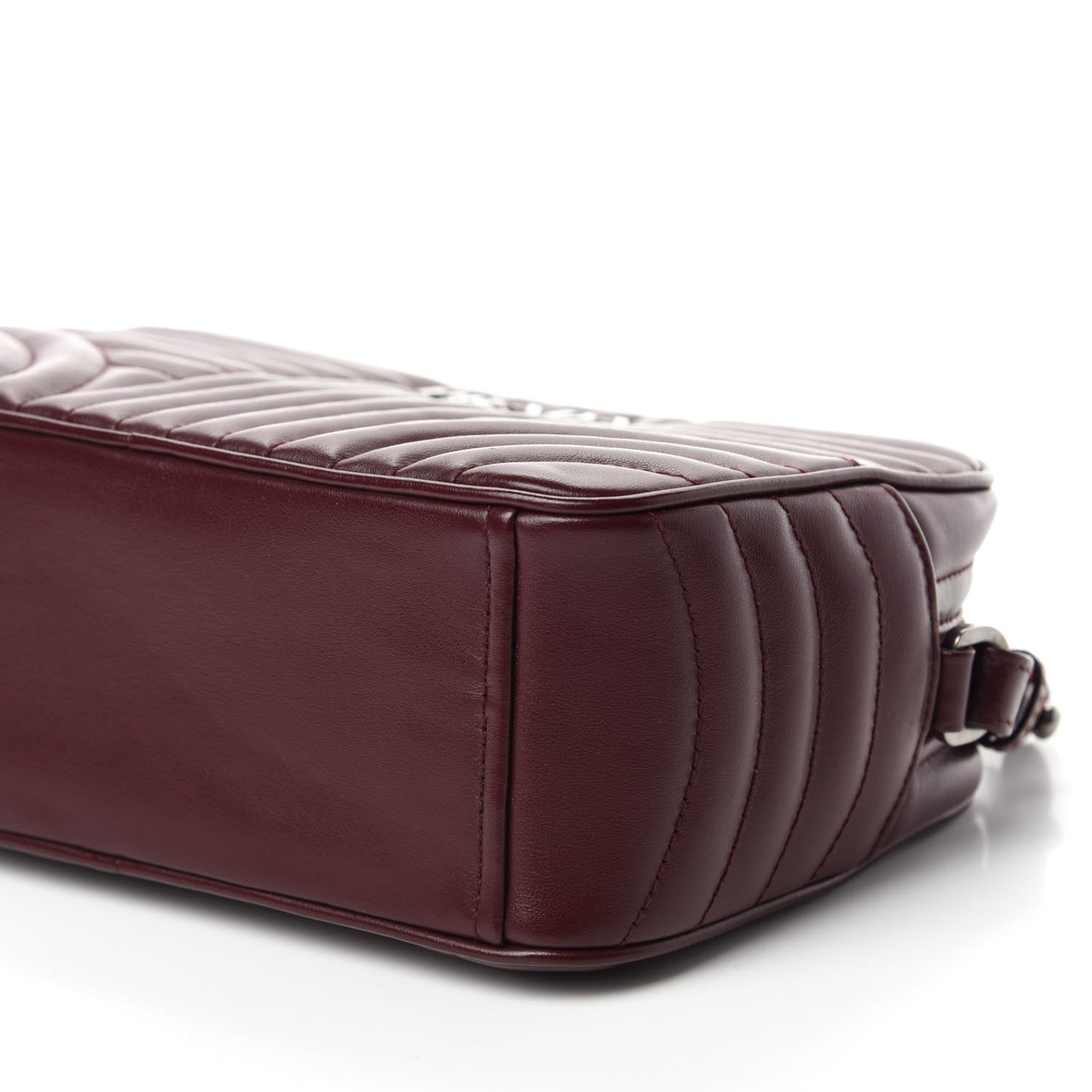 Soft Calfskin Impunture Diagramme Camera Bag Granato