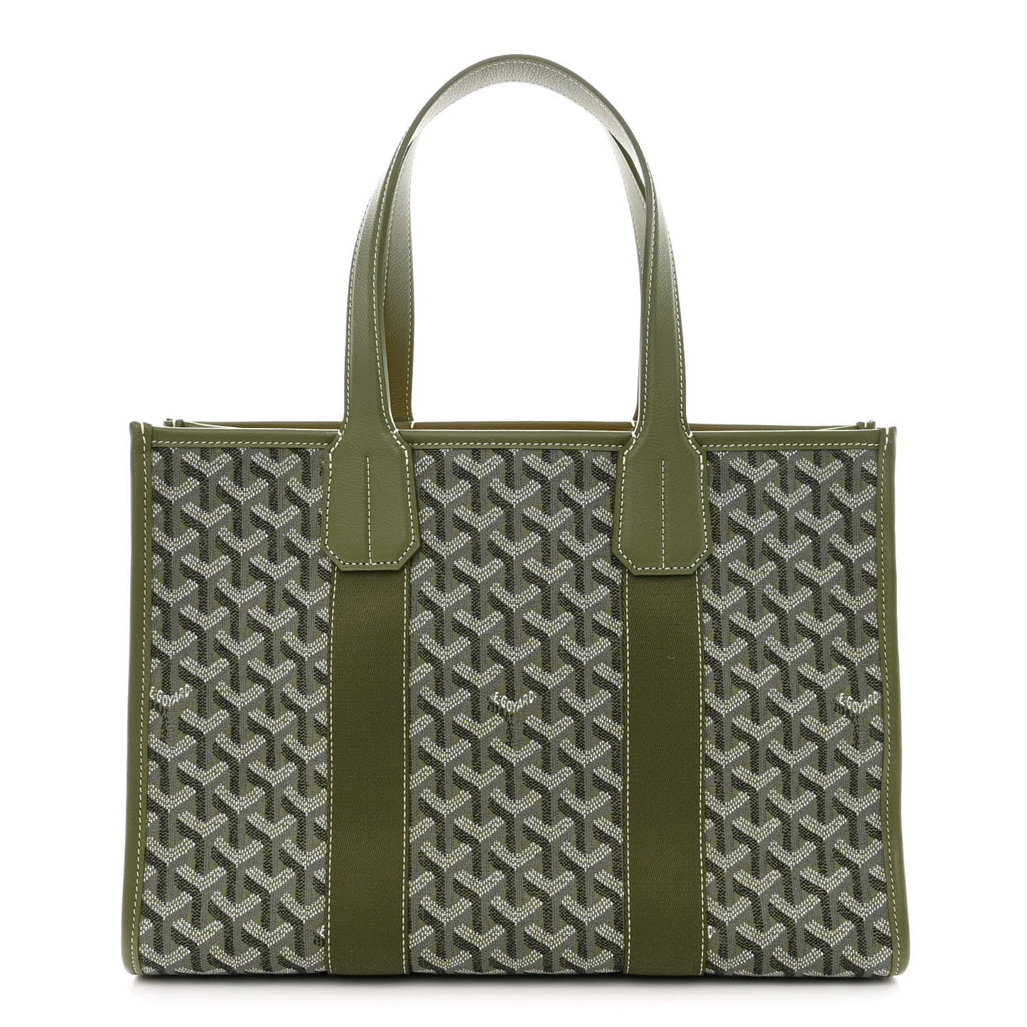 Goyardine Villette PM Tote Khaki