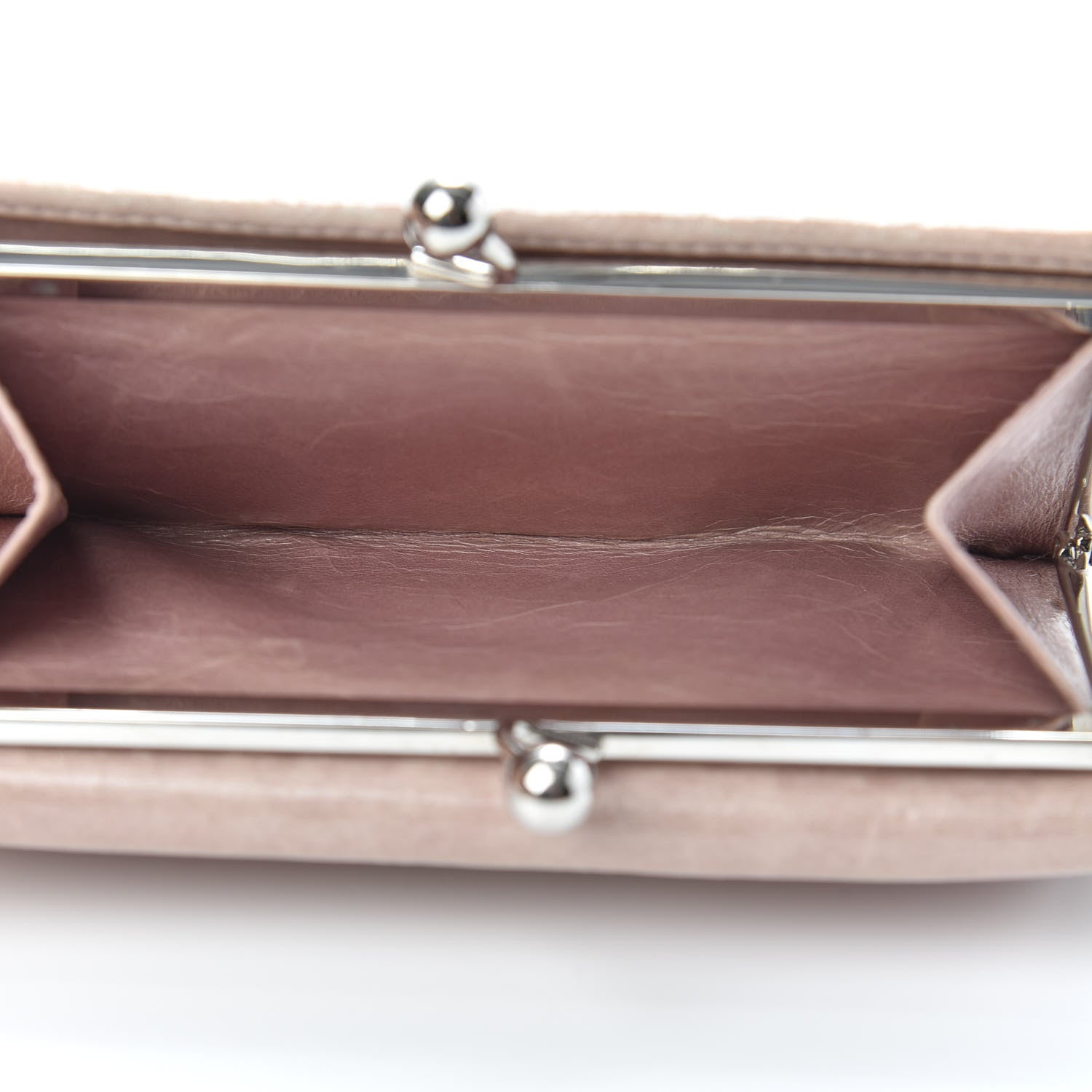 Miu Miu Nappa Matelasse Lux Flap Wallet Mughetto 6 of 15