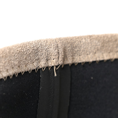 Chanel Suede Platform Knee High Boots 36 Beige 10 of 10
