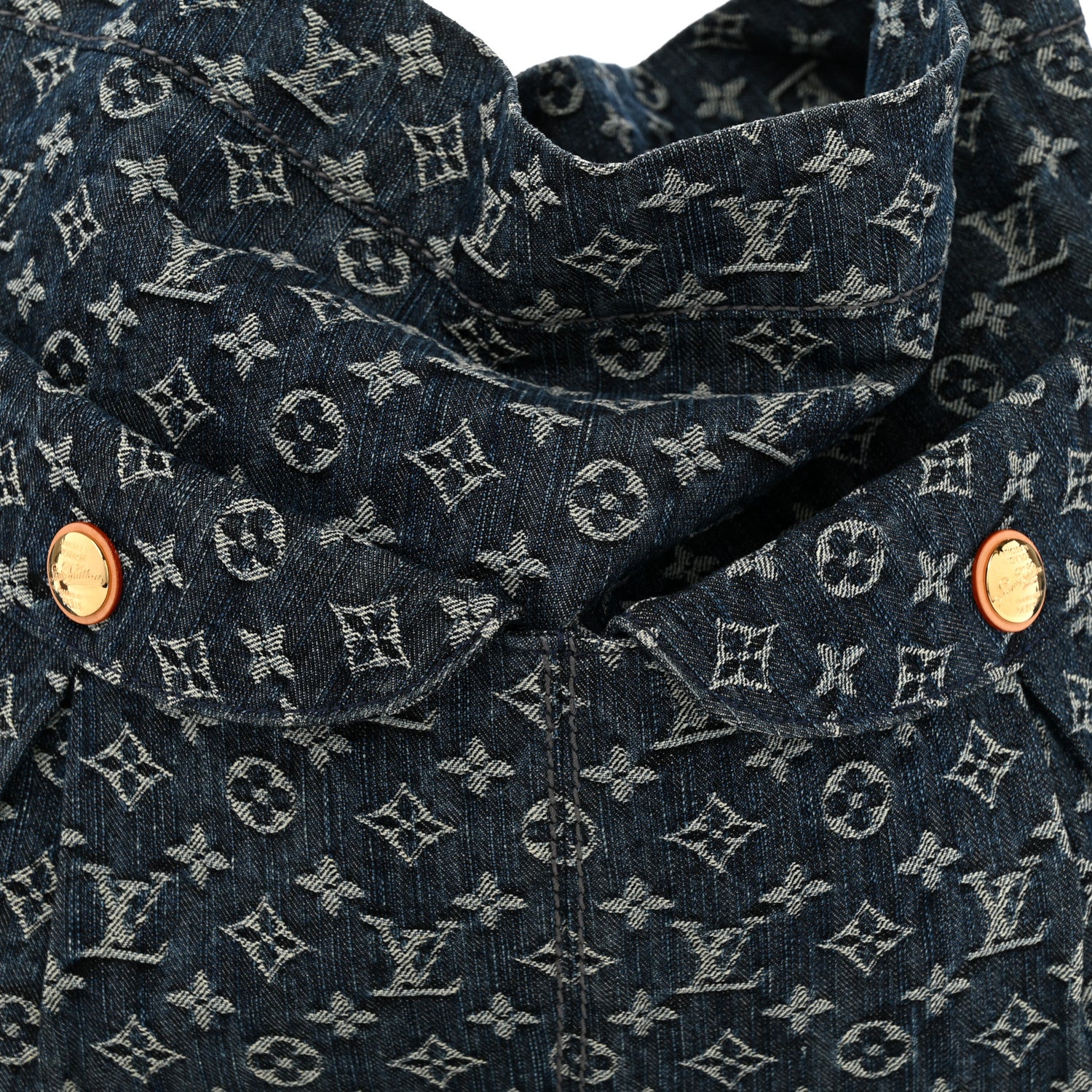 Louis Vuitton Denim Daily GM Gris Blue 8 of 10