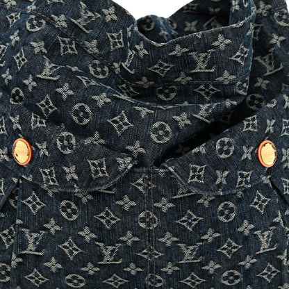 Louis Vuitton Denim Daily GM Gris Blue 8 of 10