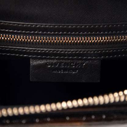 Givenchy Calfskin Crocodile Embossed Small Antigona Black 11 of 13