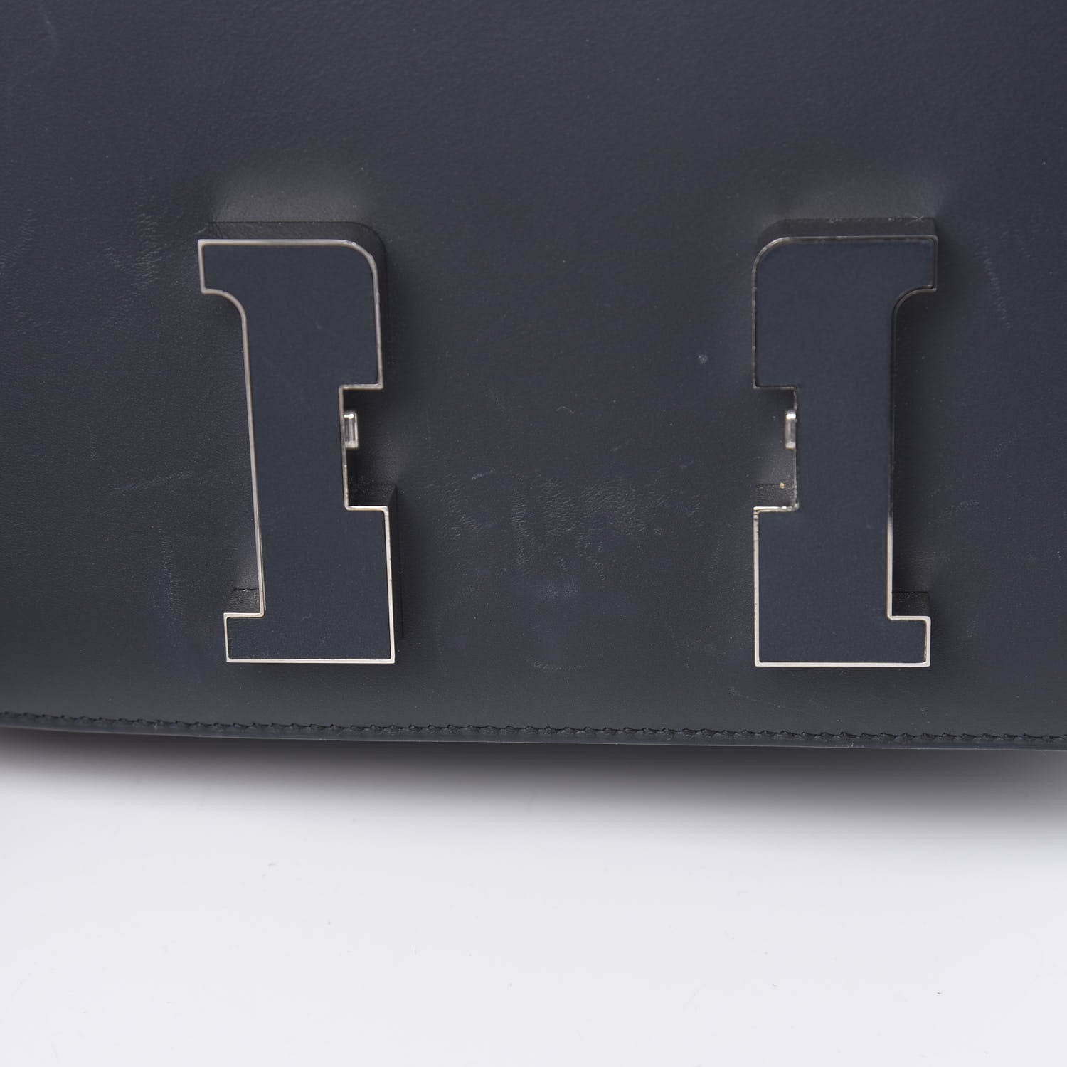 Hermes Veau Sombrero Constance Cartable 29 Bleu Obscur 27 of 30