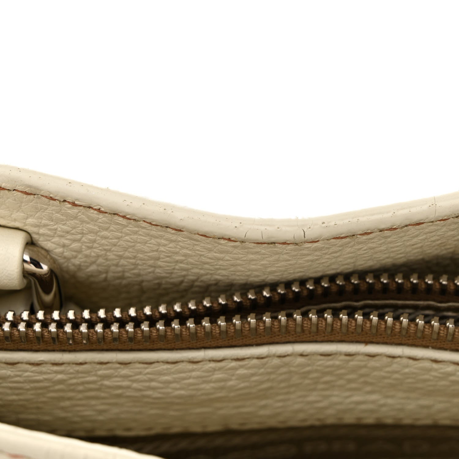 Prada Vitello Daino Shoulder Bag White 13 of 20
