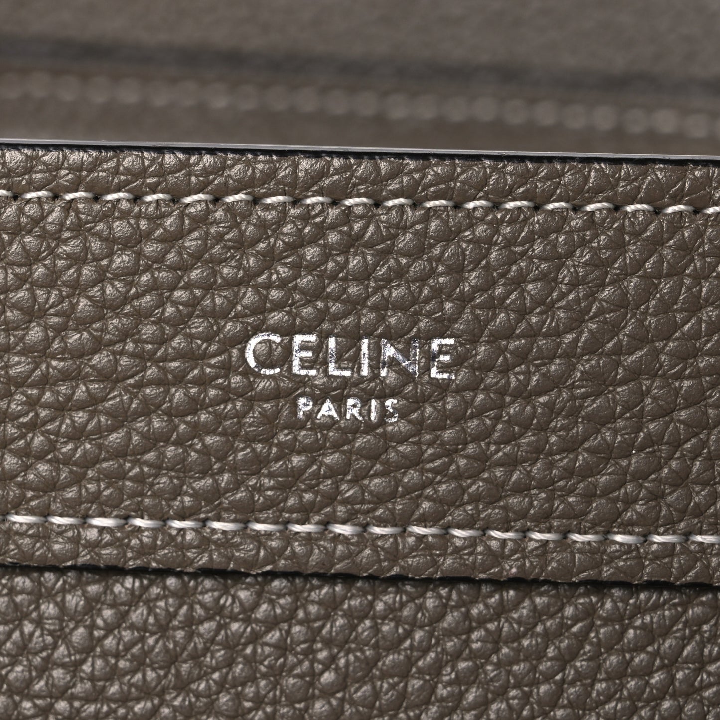 Drummed Calfskin Nano Luggage Souris