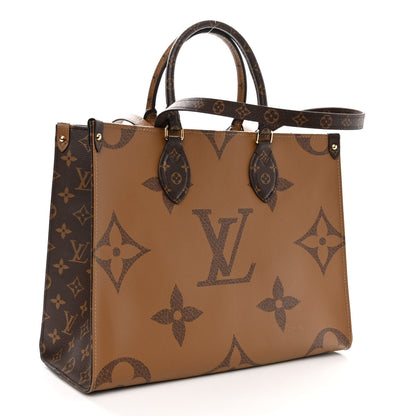 Louis Vuitton Reverse Monogram Giant Onthego MM 3 of 9