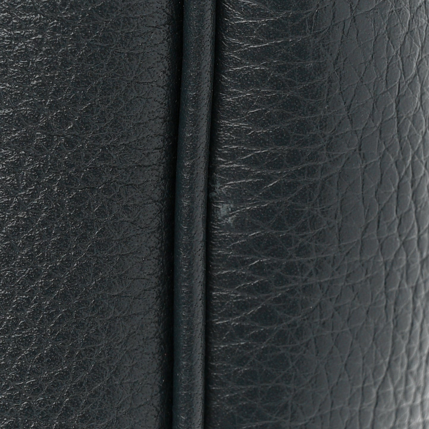 Calfskin Triomphe Heloise Shoulder Bag Slate Grey