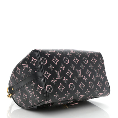Louis Vuitton Monogram Fall for You Speedy Bandouliere 25 Black 4 of 7