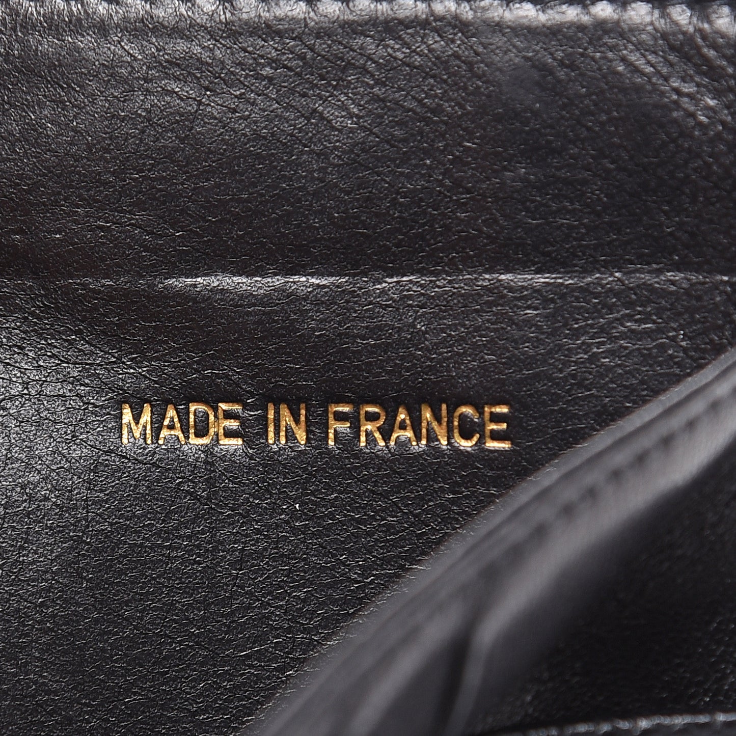 Caviar Timeless CC Compact French Wallet Black
