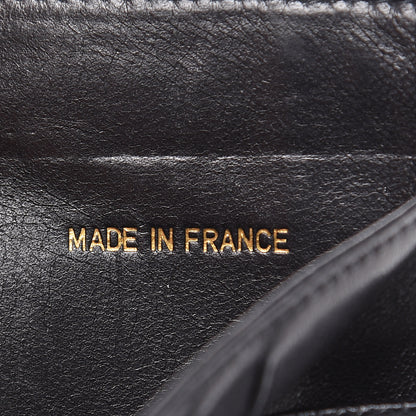 Chanel Caviar Timeless CC Compact French Wallet Black 7 of 10