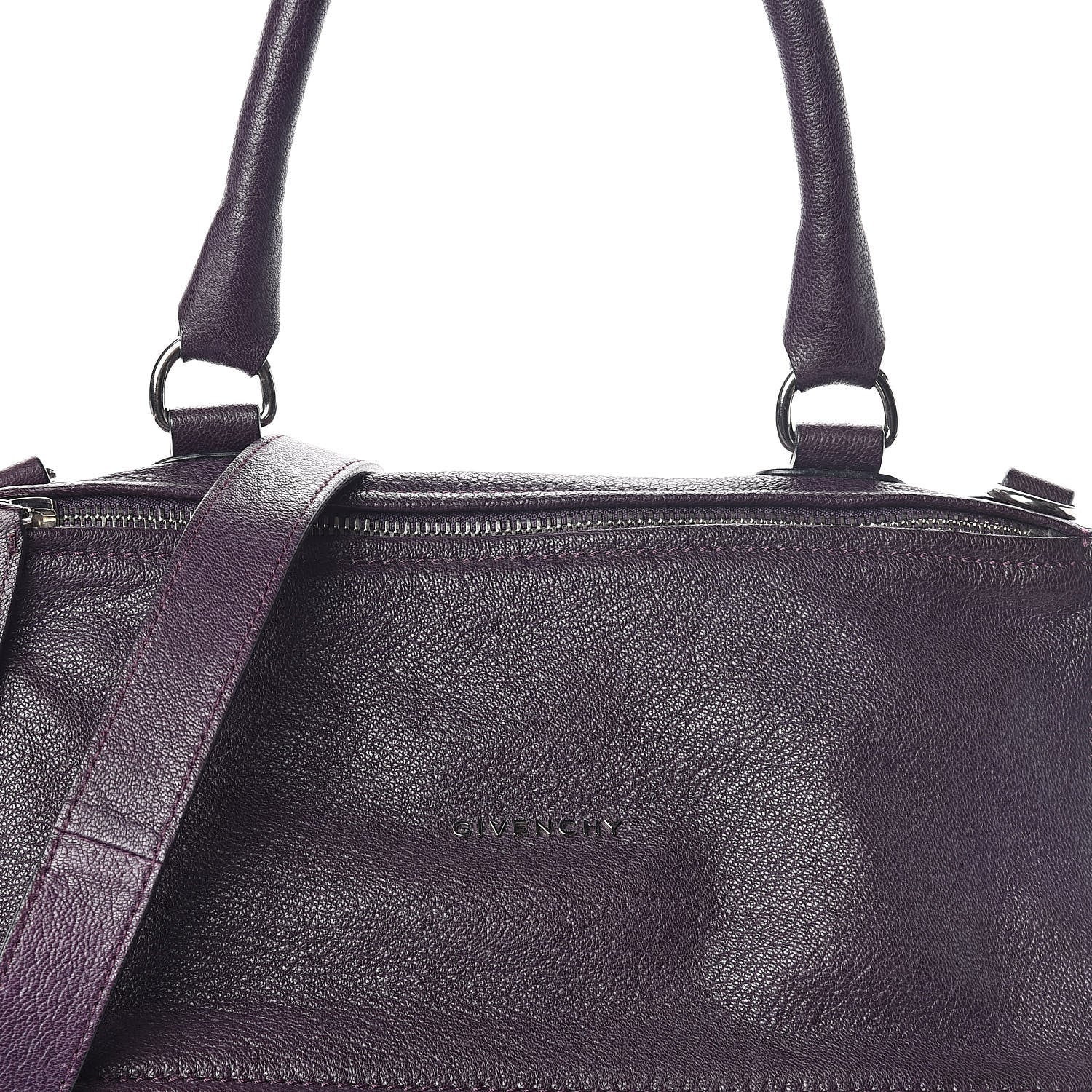 Givenchy Sugar Goatskin Large Pandora Aubergine 7 of 9