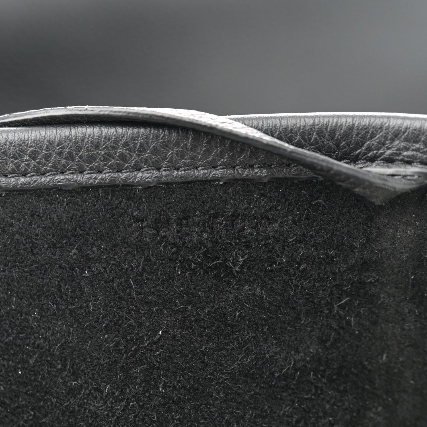 The Row Grained Calfskin Large N/S Park Tote Black 6 of 10