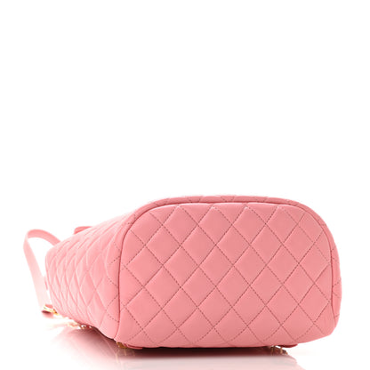 Chanel Lambskin Quilted Small Urban Spirit Backpack Pink 4 of 10