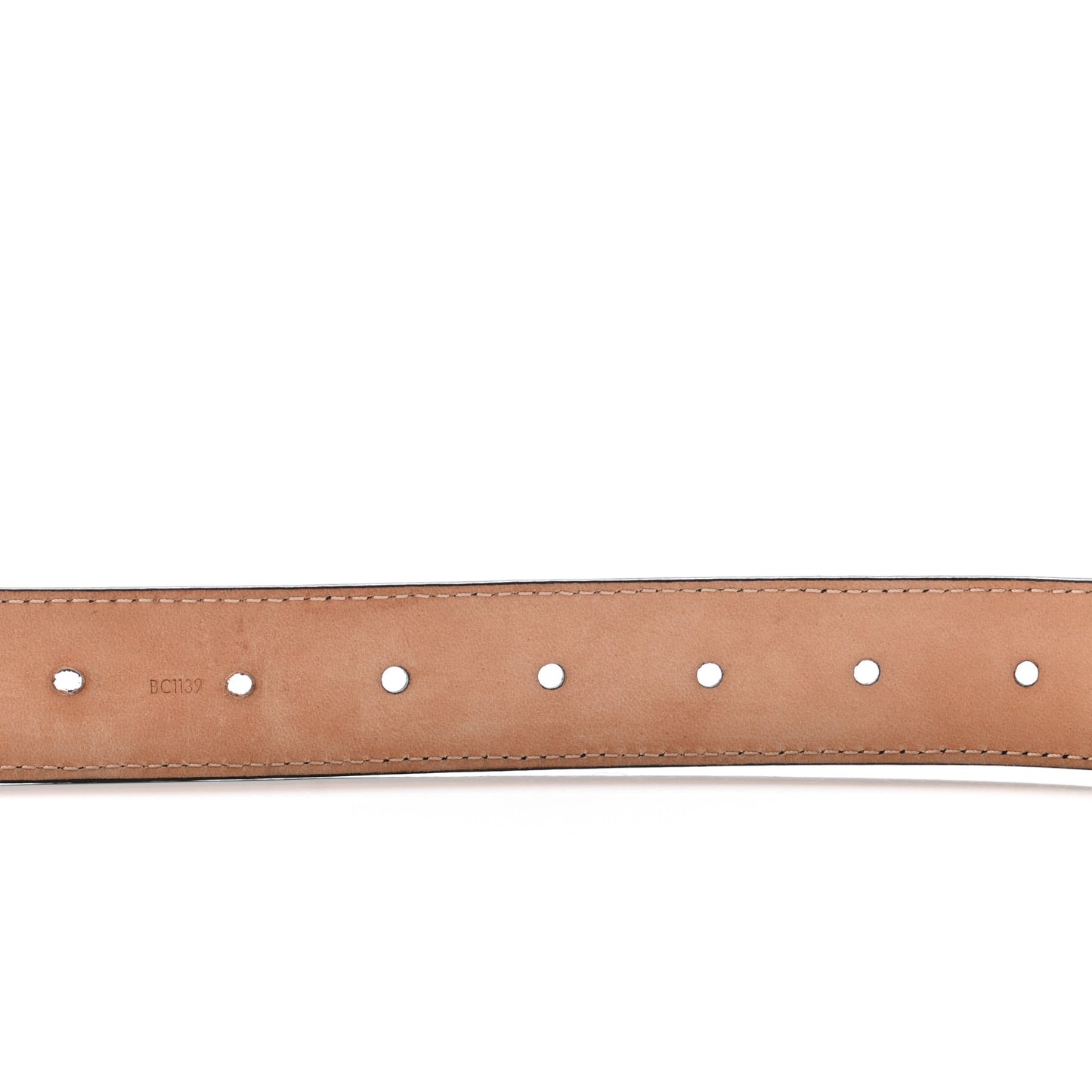 Epi 30mm LV Initiales Belt 80 32 Black