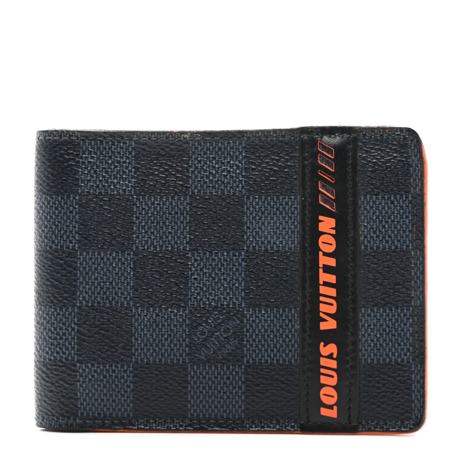 Louis Vuitton Damier Cobalt Race Multiple Wallet 1 of 8