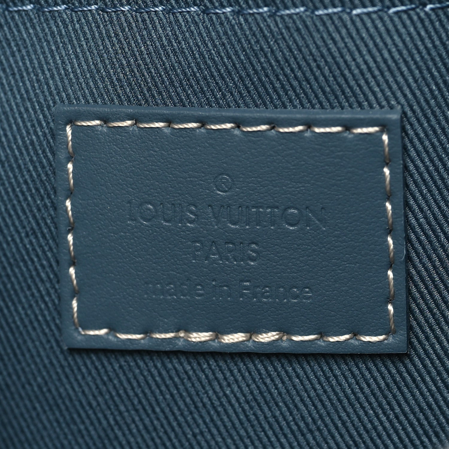 Louis Vuitton Monogram Washed Denim Keepall Bandouliere 25 6 of 9