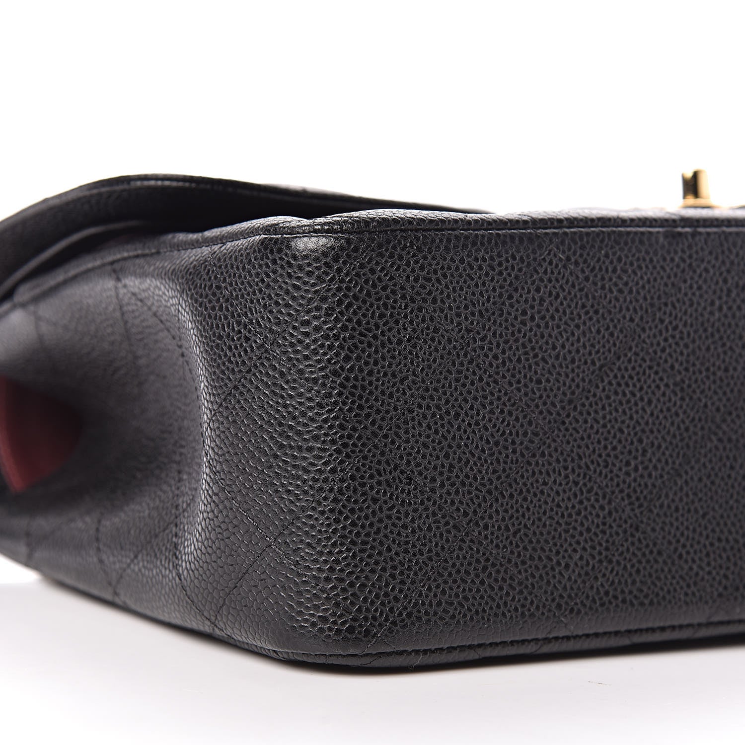 Chanel Caviar Quilted Jumbo Double Flap Black 10 of 11