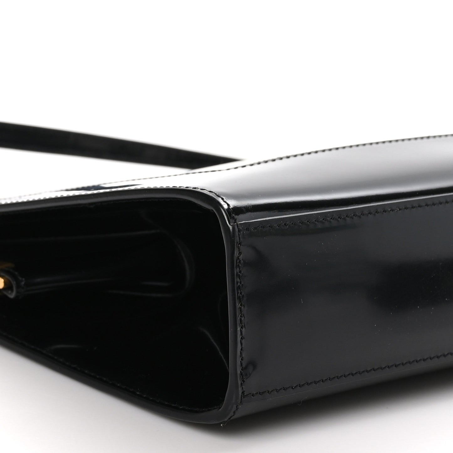 Nappa Brushed Calfskin Large Le Ann-Marie Alabastro Black