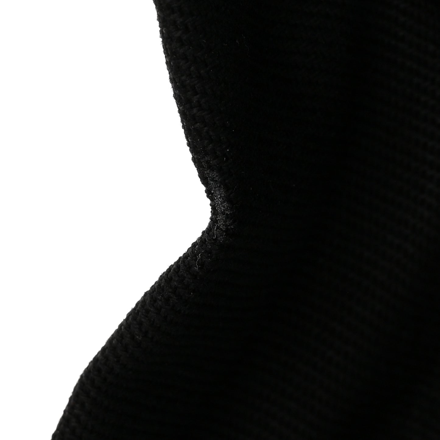 Linen Calfskin Rive Gauche Tote Black