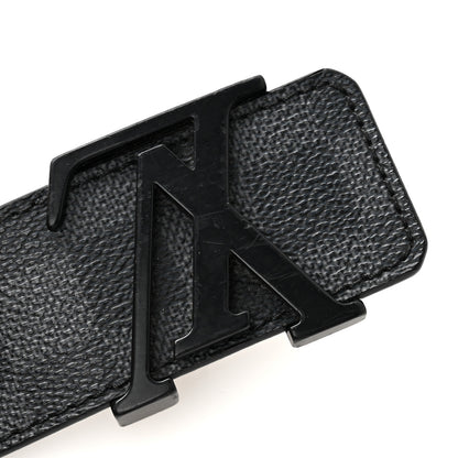 Louis Vuitton Calfskin Damier Eclipse 40mm LV Initiales Reversible 90 36 Belt 10 of 10