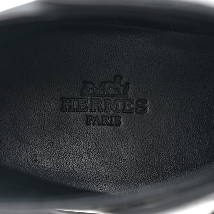 Hermes Calfskin Veo Ankle Boots 36 Black 7 of 9